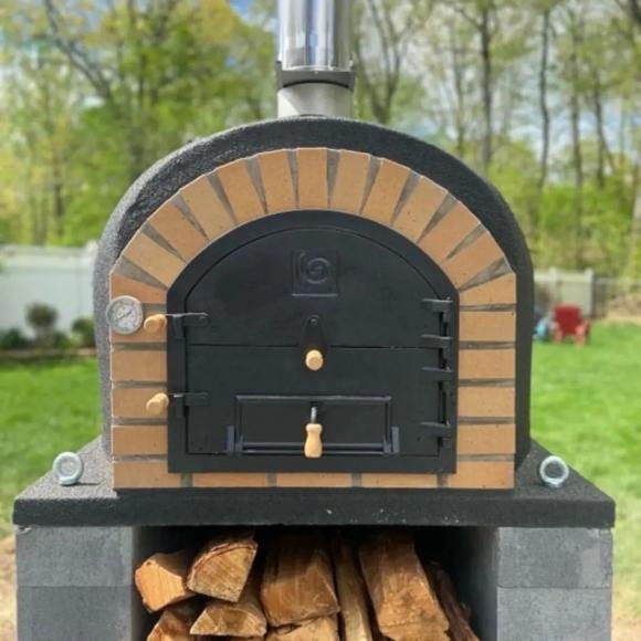 Traditional Masonry Brick Barbecue